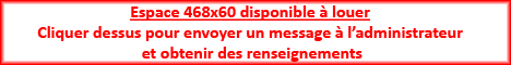 Emplacement libre - contactez nous pour les modalités